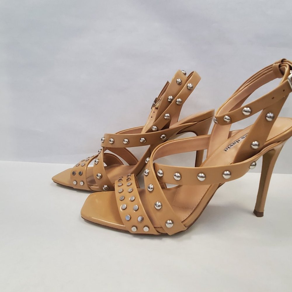 Charles by Charles David Beige Studded Sandals - Picture 3 of 7